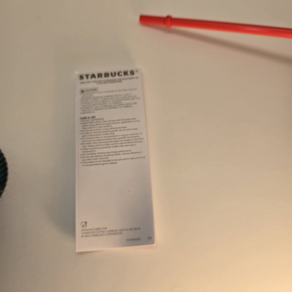 Disney World Parks 2023 Starbucks Mickey Holiday Candy Cane Tumbler Cup NEW - Picture 10 of 10